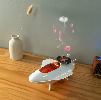 Humidificador Espacial LED con Efecto Nebulosa