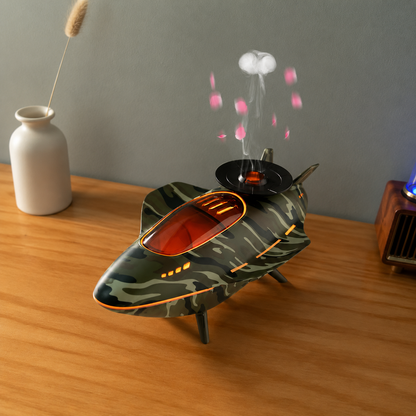 Humidificador Espacial LED con Efecto Nebulosa