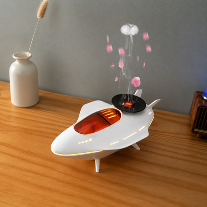 Humidificador Espacial LED con Efecto Nebulosa